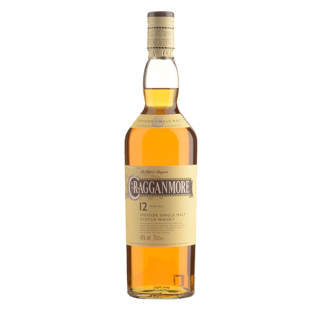 Cragganmore 12 YO Whiskey | 700ml Bottle Glass