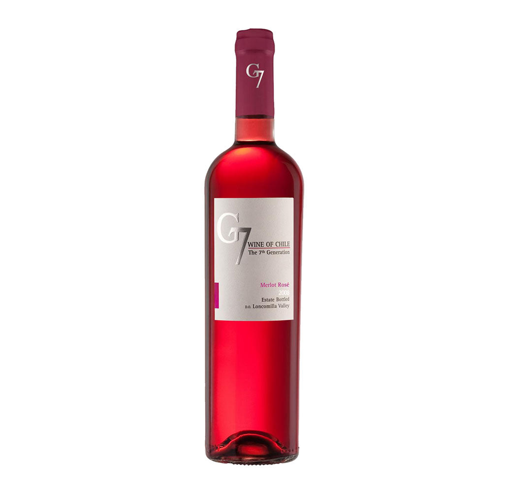 G7 Merlot Rose | 750 ml Glass Bottle