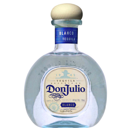 Don julio blanco tequila 750ml glass bottle