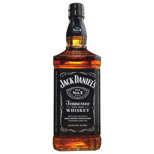 Jack daniel's tennessee whisky 700ml glass bottle