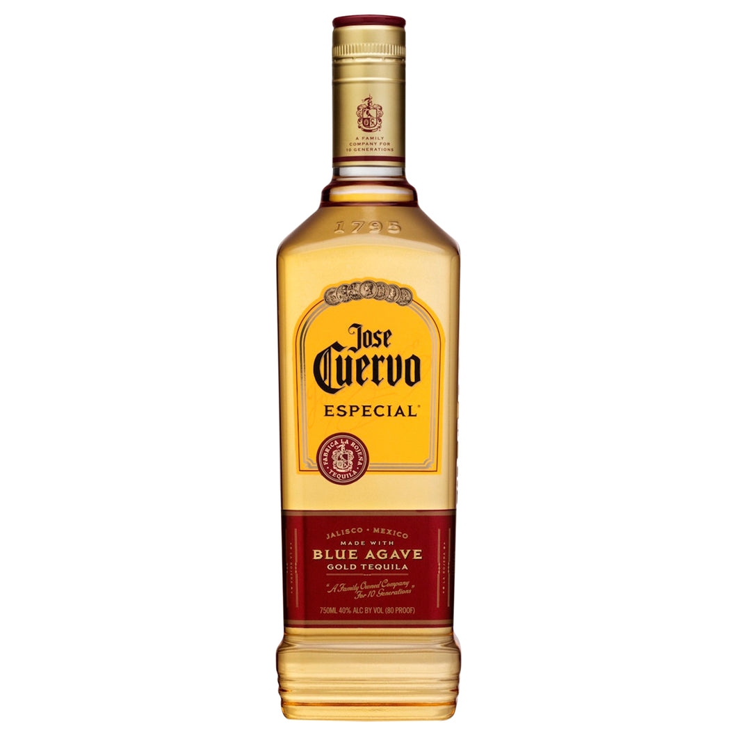 Jose quervo especial reposado tequila 750ml glass bottle