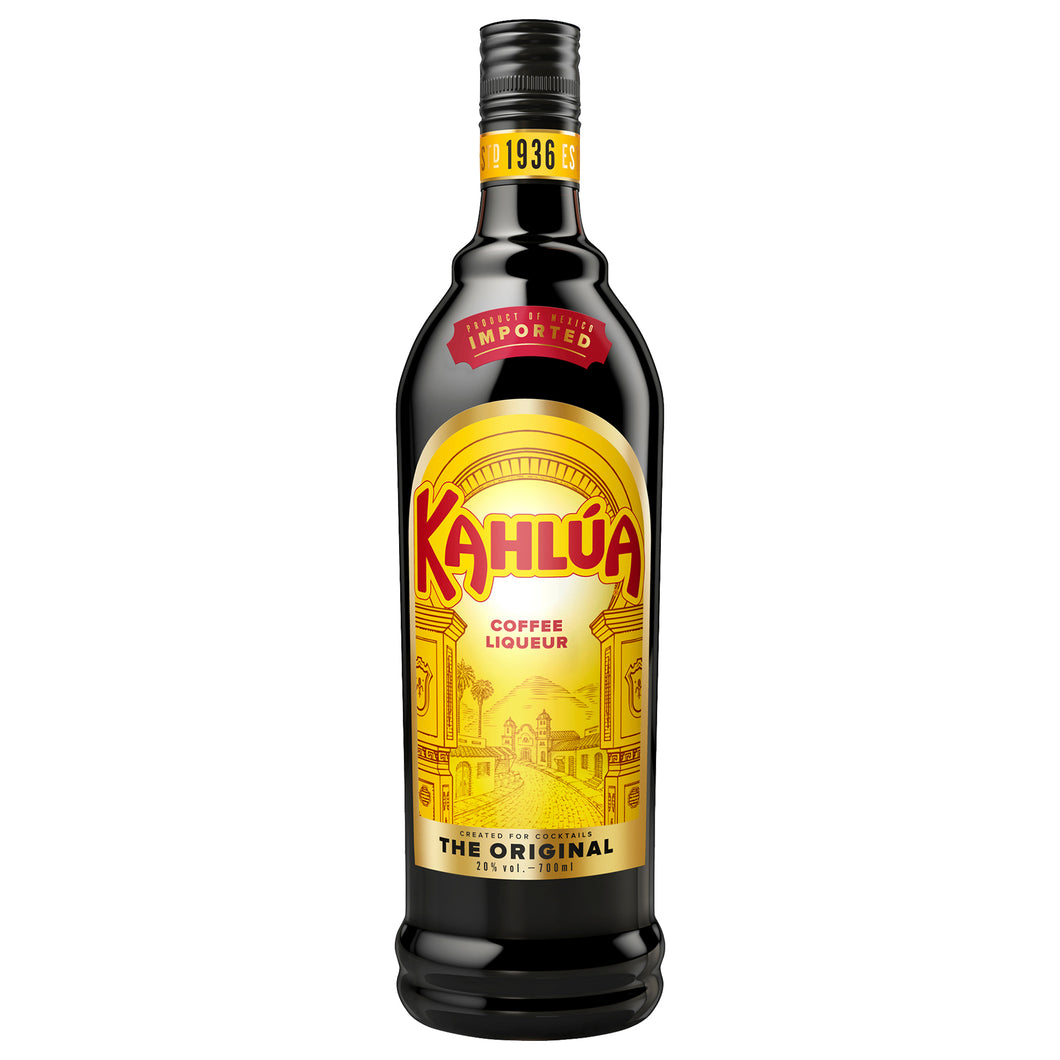 Kahlua liqueur 700ml glass bottle