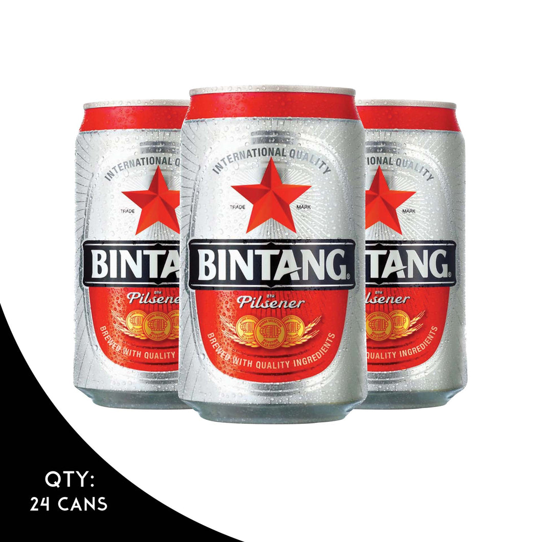 Bintang Beer Can | 24 Cans (320ml)