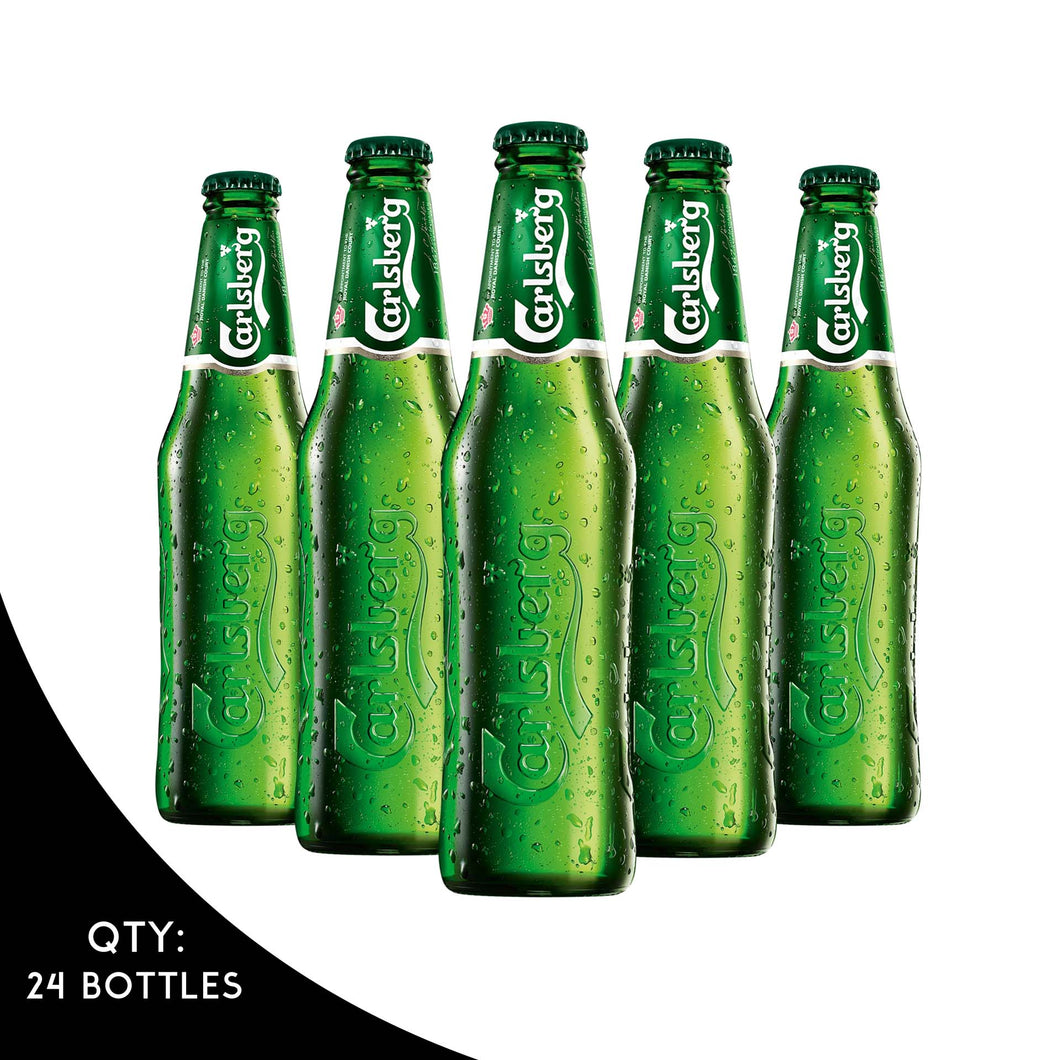 Carlsberg Beer | 24 Bottles (330ml)